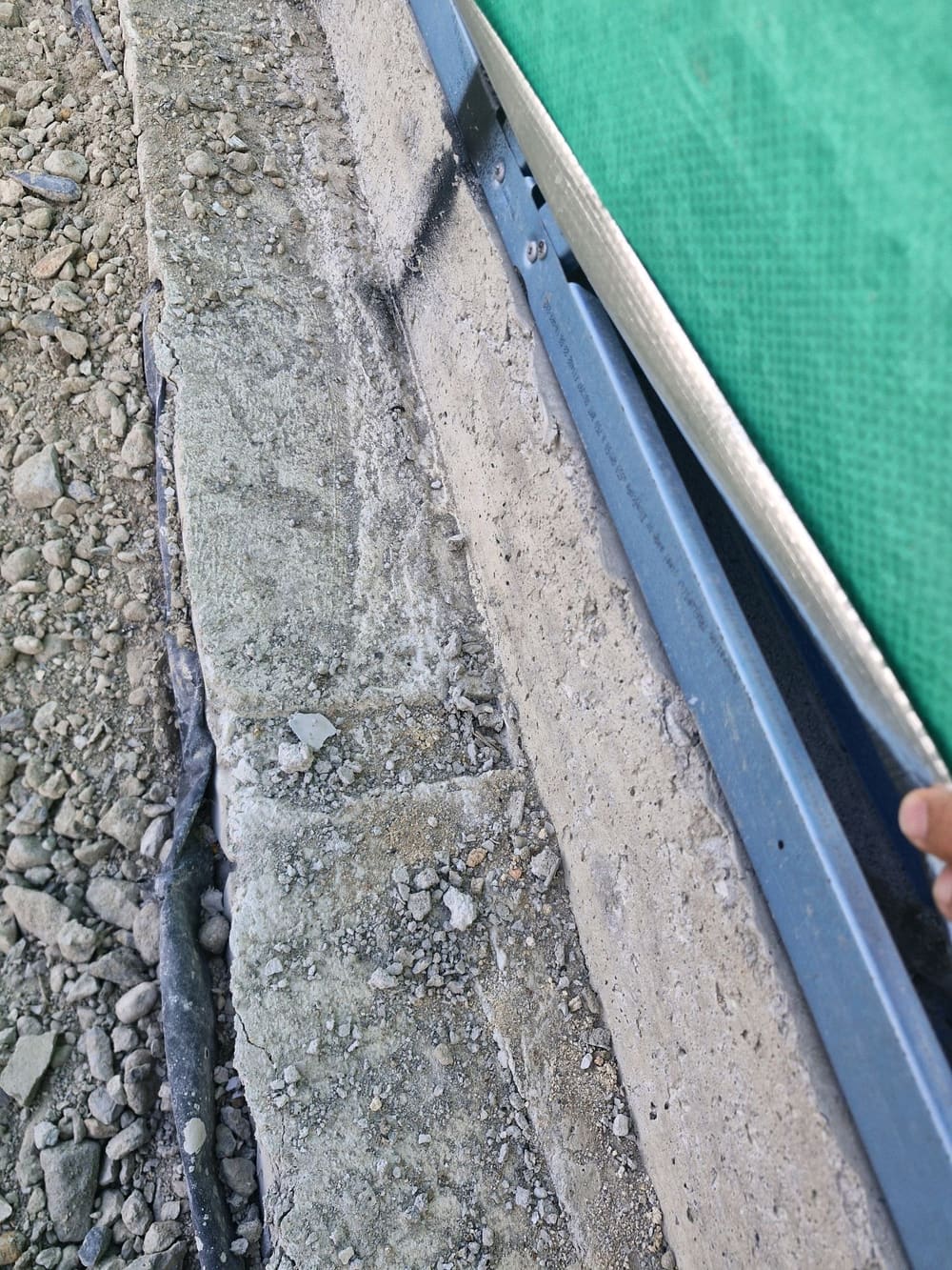 Water ingress at a rear bathroom bay window in new frame